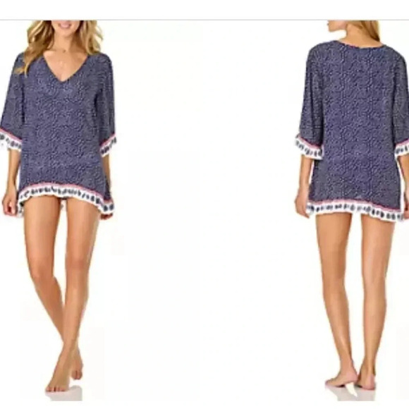 Anne Cole Bohemian Lightweight Tunic Size Medium - Picture 1 of 12